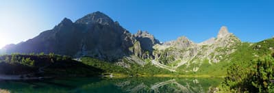 Grüner See (Zelené pleso) & Hütte