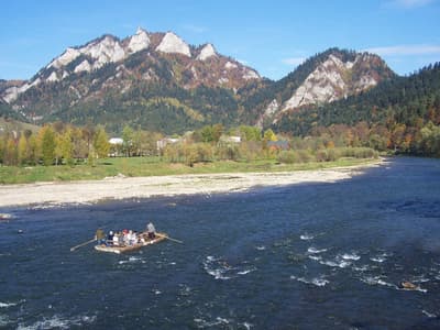 Floßfahrt auf dem Dunajec (Pieniny)